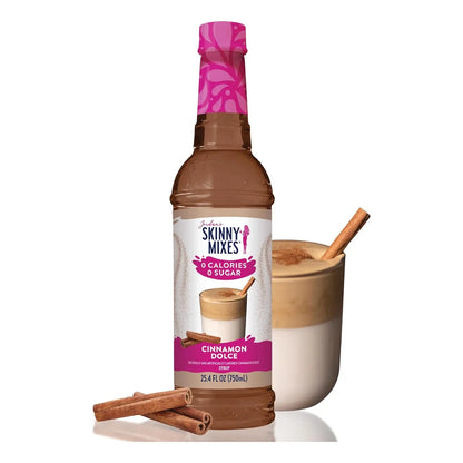 Sirope Skinny Syrups Canela Dulce Sin Azúcar 750 Ml Endulza Sin Culpa