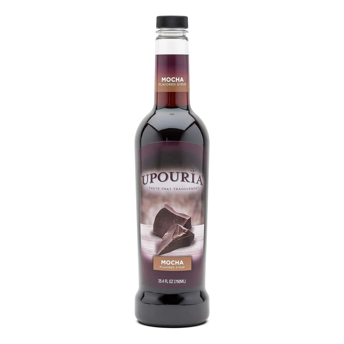 Sirope Sabor A Café Moca Upouria 2 Botellas 25.4 Fl Oz Con Bomba Dosificadora Vegano Sin Gluten