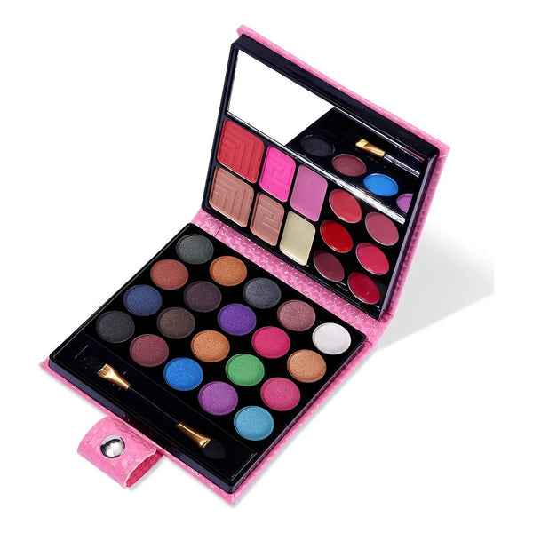 Kit Maquillaje Profesional 20 Sombras 6 Brillos Todo En Uno