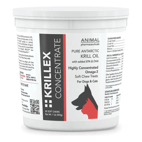 Suplemento De Krill Omega 3 Para Mascotas 60 Cápsulas Piel Sana Y Energía