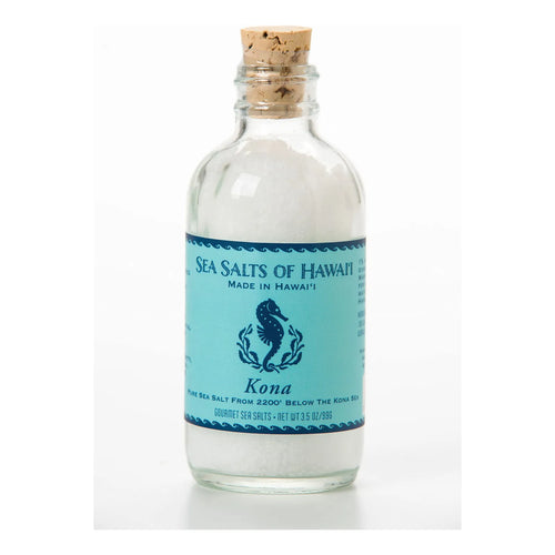 Sal Marina Pura De Hawái 100 Natural Botella 3.5 Onzas Minerales Esenciales