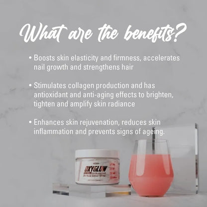Polvo De Colageno Marino Hidrolizado Para Piel Firme Uñas Fuertes Y Cabello Sano Ehp Labs Oxyglow