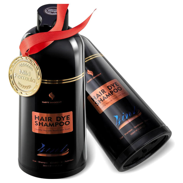 Champú Negro Cubre Canas Unisex Aroma Floración Exuberante Fórmula Coreana