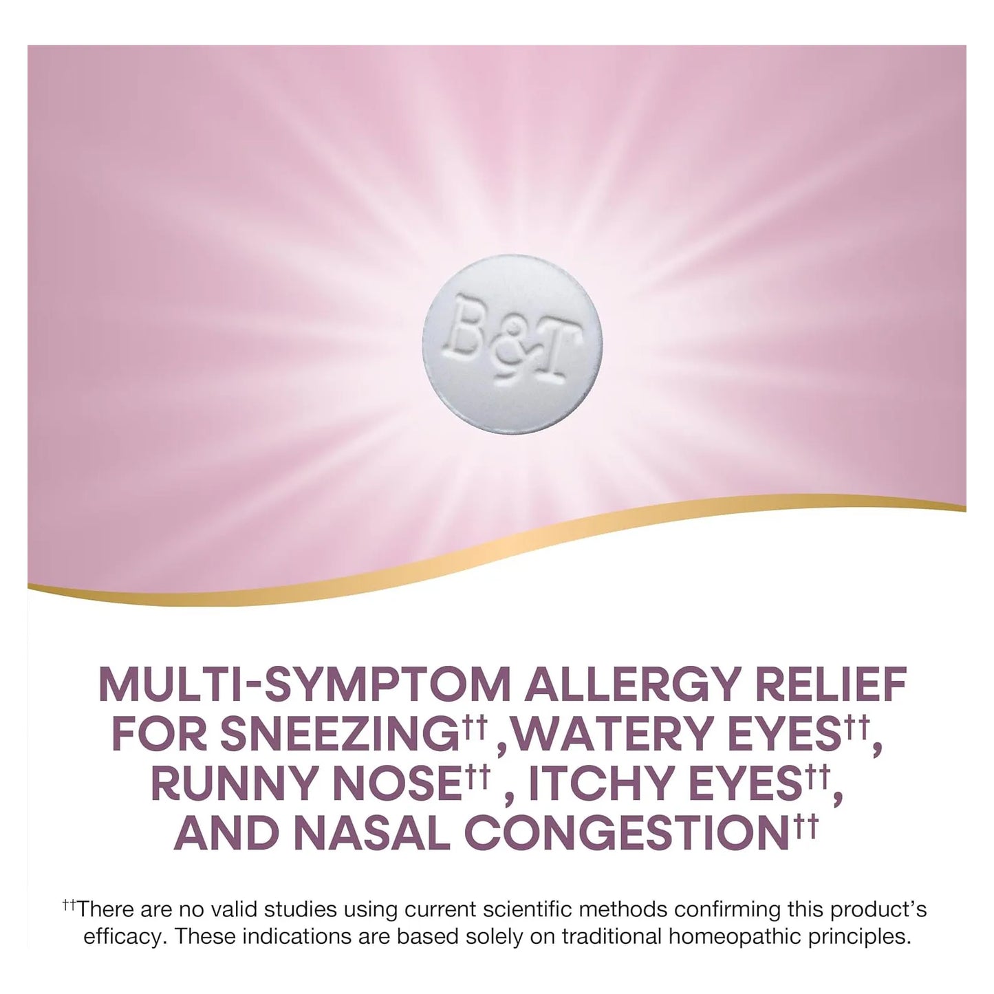Alivio Natural Para Alergias 40 Tabletas Efectivas Y Rapidas Sin Somnolencia