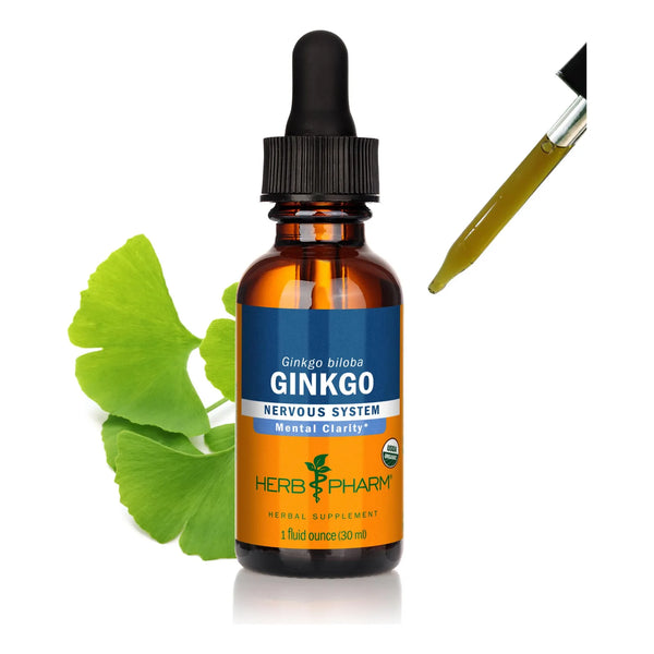 Extracto Organico De Ginkgo 30 Ml Para Mejorar Memoria Y Concentracion Certificado
