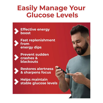 Polvo De Glucosa Rapida Accion Sabor Fresa Energia Instantanea