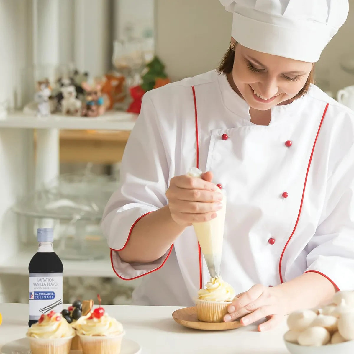 Extracto De Vainilla McCormick Gran Tamaño Puro Y Natural Para Postres