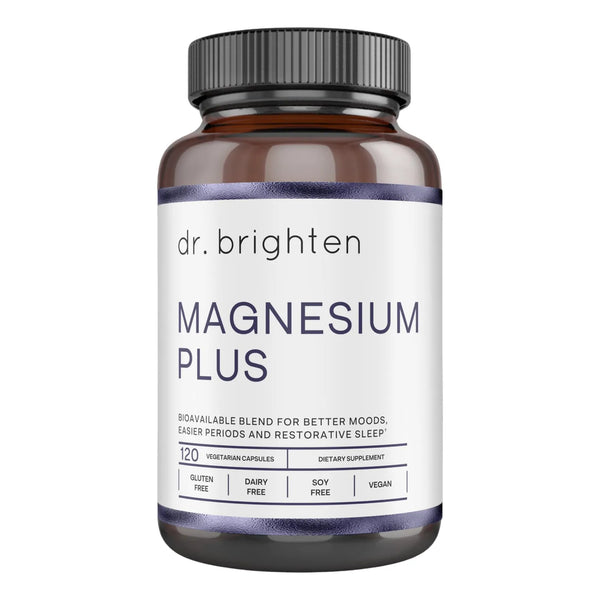 Magnesio Plus Bi Glicinato 120 Caps Sueno Animo Hormonal Eeuu