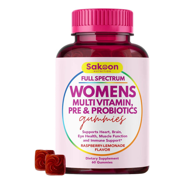 Gomitas Multivitamínicas Halal Para Mujer Con Probióticos Y Prebióticos Veganas