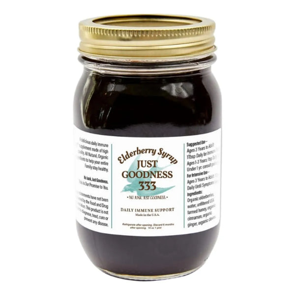 Jarabe Organico De Sauco 16 Onzas Soporte Inmunologico Natural Para Toda La Familia