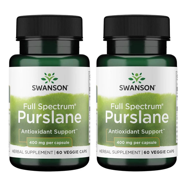 Verdolaga 400 Mg 60 Capsulas Vegetales Swanson Full Spectrum