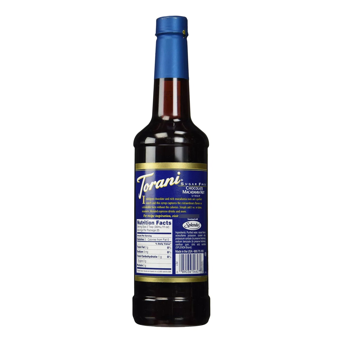 Sirope Saborizante 750 Ml Para Bebidas Y Postres Sabor Delicioso Con Splenda