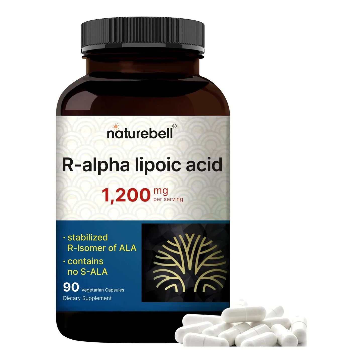 Acido Alfa Lipoico 1200 Mg 90 Capsulas Antioxidante Energia Y Antienvejecimiento
