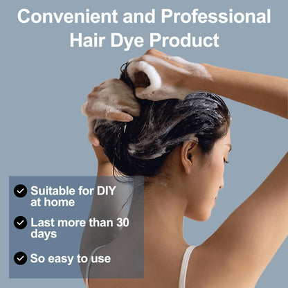Champu Tinte Cabello Castano Claro 3 En 1 Limpia Tine Y Cuida 169 Onzas