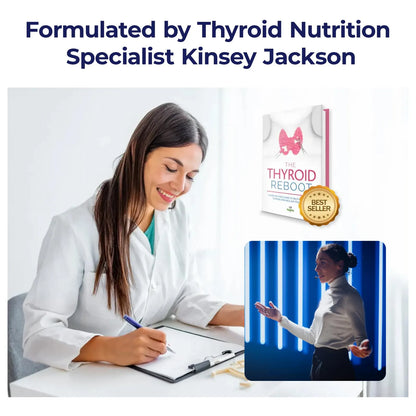 Thyroid Renew Suplemento Tiroideo Para Mujer Energía Y Concentración 60 Cápsulas