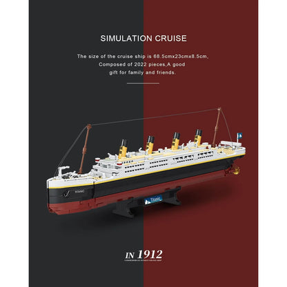 Juego De Bloques Titanic 2022 Modelo Modular 2022 Piezas Compatibles