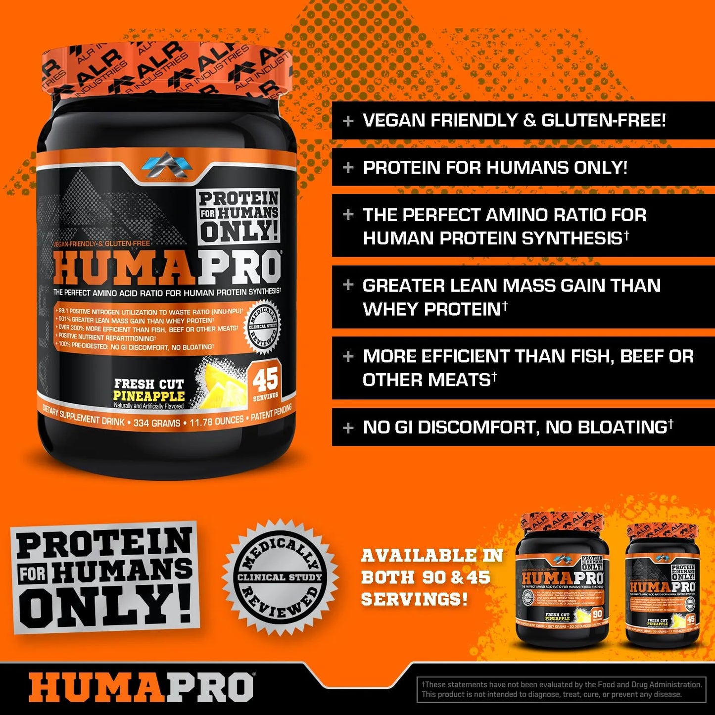 Proteína Humapro Matriz Humana Para Ganar Masa Muscular Magra Sin Residuos