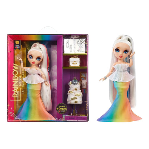 Muñeca Rainbow High Amaya Raine 28 Cm Con 2 Trajes Y Accesorios