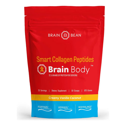 Péptidos De Colágeno En Polvo Brain Body Para Piel Firme Cabello Fuerte Y Articulaciones