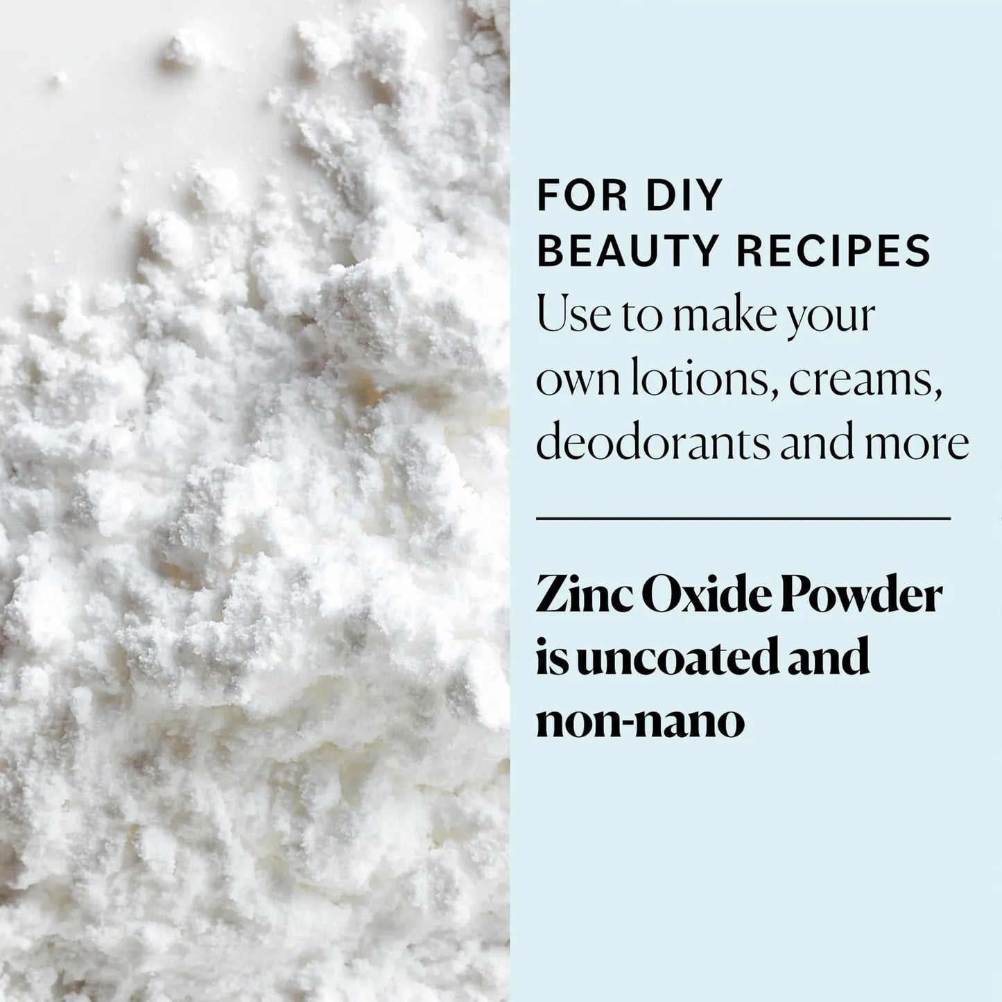 Óxido De Zinc Polvo 450g Grado Cosmético Para Protectores Solares Y Cremas