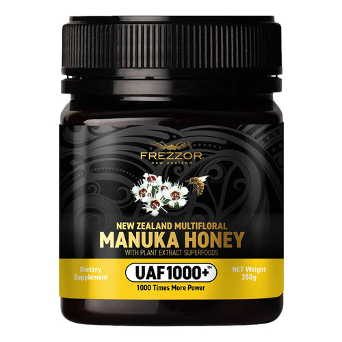 Miel De Manuka Multifloral Cruda Con Uaf1000+ Antioxidante Premium 230% Más Bioactiva