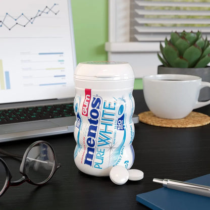 Mentos Goma De Mascar Pure Fresh Sin Azúcar 50gr Frescura Duradera Sin Culpa