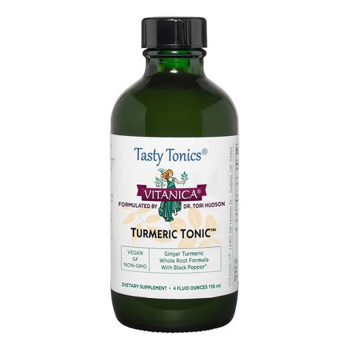 Tónico Líquido De Cúrcuma Con Curcumina 1000 Mg Pimienta Negra Y Jengibre