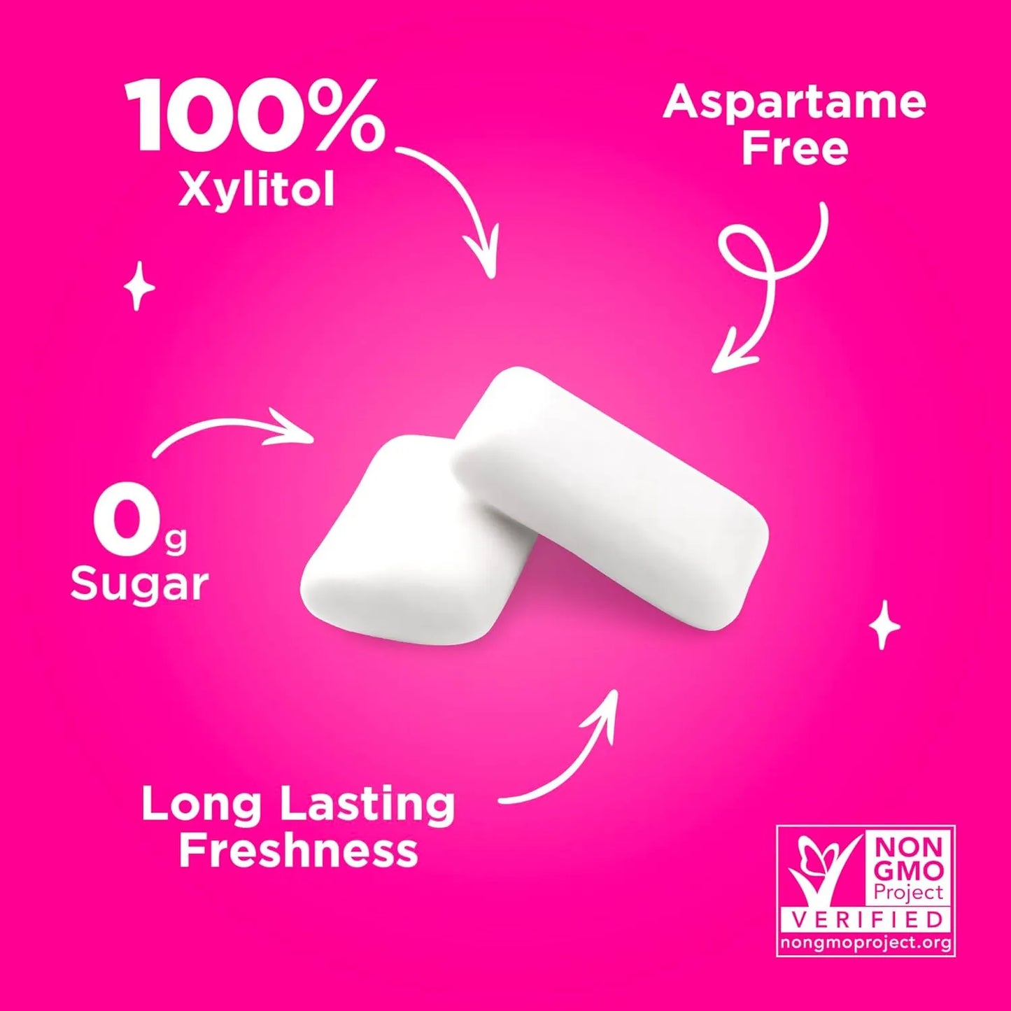 Chicles Pur 100 Xilitol Veganos Sin Azucar 55 Unidades Surtidas