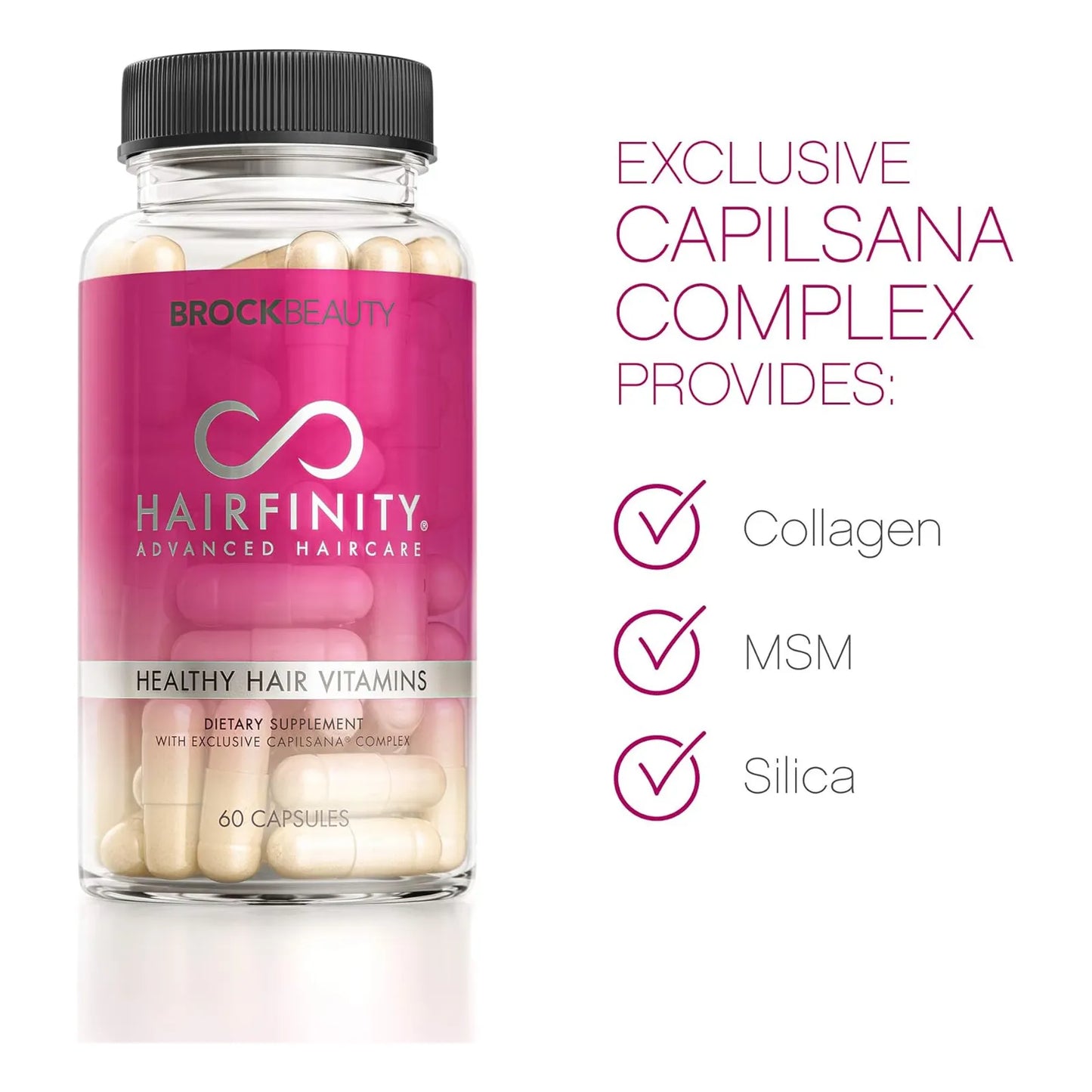 Vitaminas Para Cabello Con Biotina 2500 Mcg Promueve Crecimiento Y Brillo
