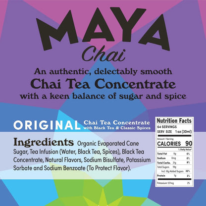 Concentrado De Té Maya Chai Heritage Original 1892 Sabor Auténtico Y Fácil Preparación
