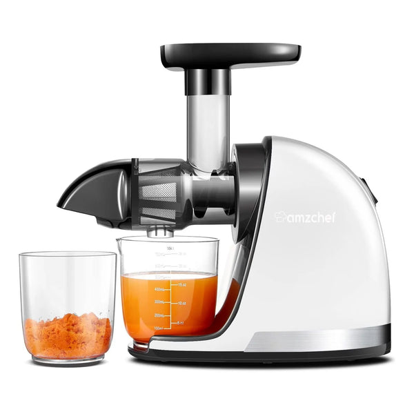 Extractor De Jugo Prensa En Frio AMZCHEF Nutricion Pura Y Multifuncional