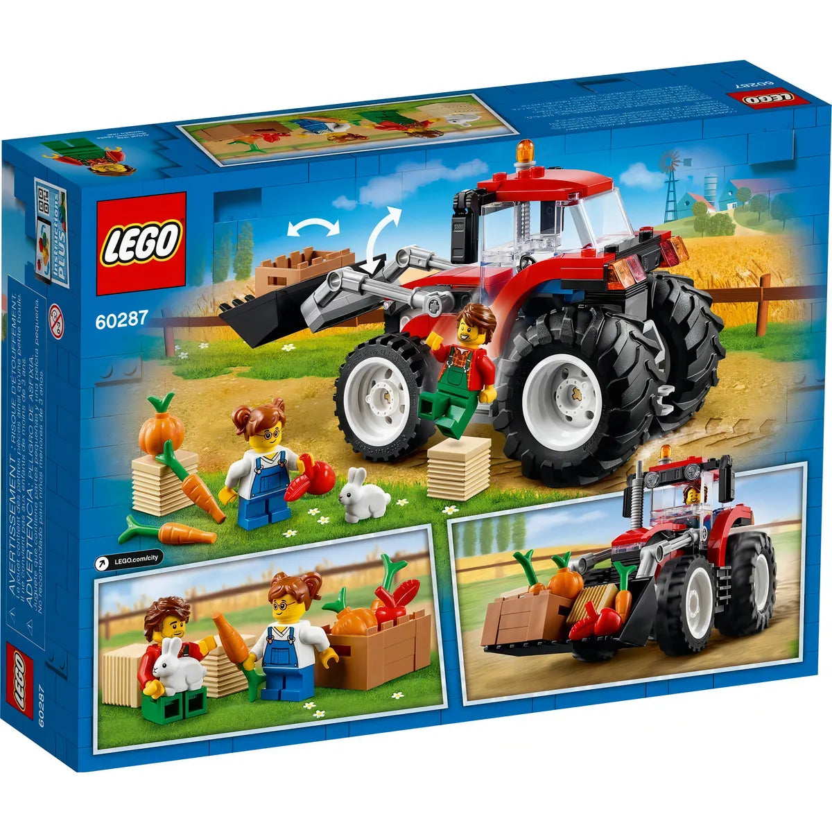 Lego City Tractor Set De Construcción Para Niños Creatividad Y Diversión Garantizada