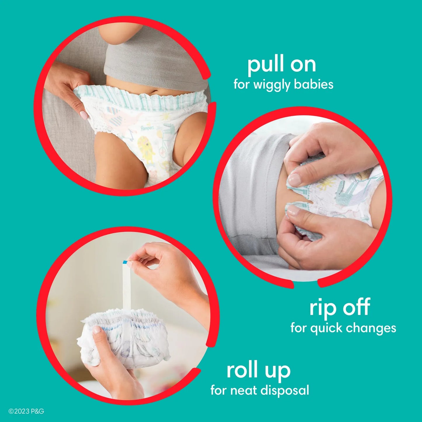 Pañales Pampers Cruisers 360 Talla 5 128 Unidades Protección Antifugas