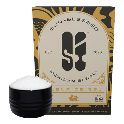 Sal De Colima Fleur De Sel 510g Kosher Orgánica Cosechada A Mano