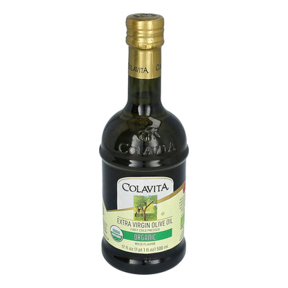 Aceite De Oliva Virgen Extra Orgánico Colavita 500 Ml 100 Natural Prensado En Frio