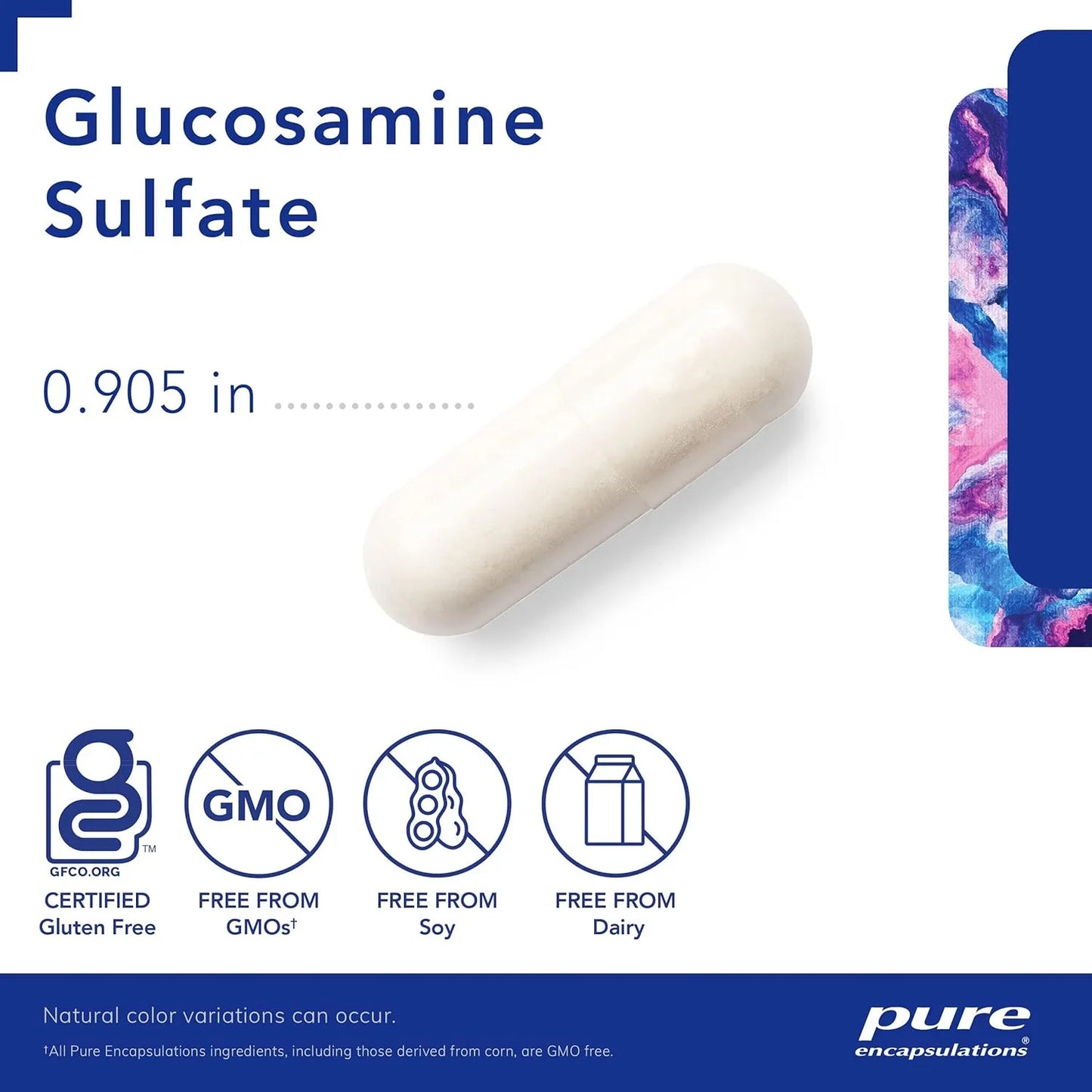 Sulfato De Glucosamina 1000 Mg 60 Capsulas Soporte Articular Y Movilidad