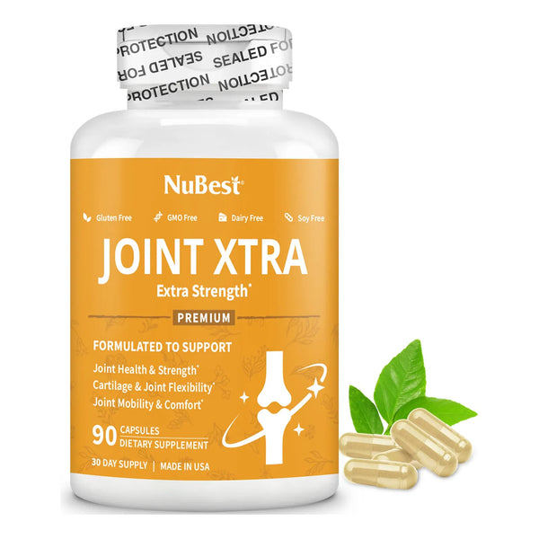 Joint Xtra Suplemento Articular Glucosamina Condroitina Cúrcuma MSM 90 Cápsulas
