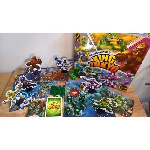King Of Tokyo Juego De Mesa Segunda Edición Diversión Garantizada Para Toda La Familia