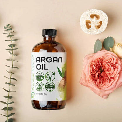 Aceite De Argan 100 Puro Crecimiento Del Cabello Premium Nature 118 Ml