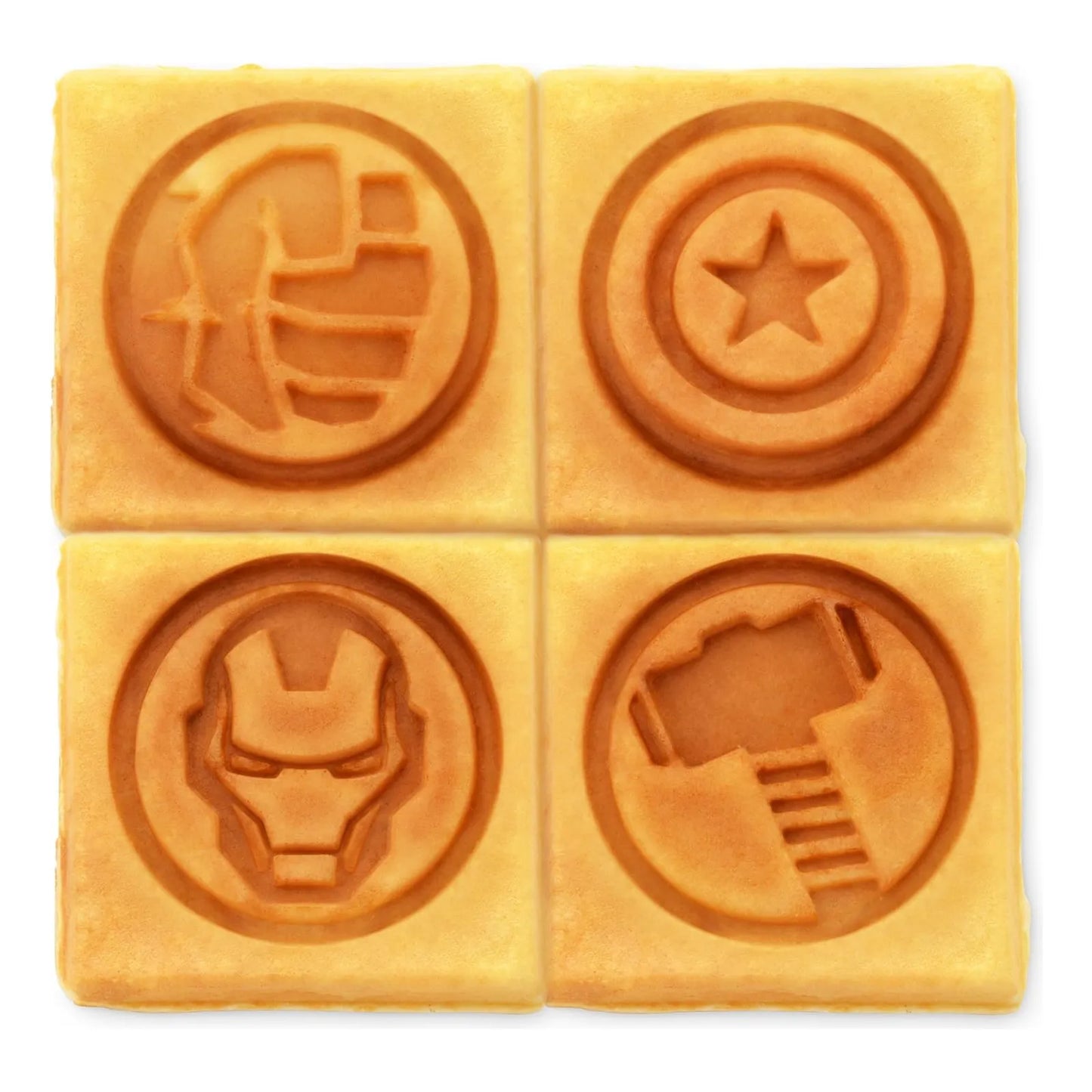 Waflera Industrial Marvel Captain America 4 Moldes Antiadherentes Envio Gratis