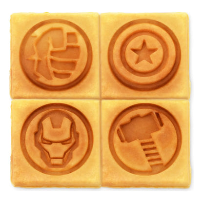 Waflera Industrial Marvel Captain America 4 Moldes Antiadherentes Envio Gratis