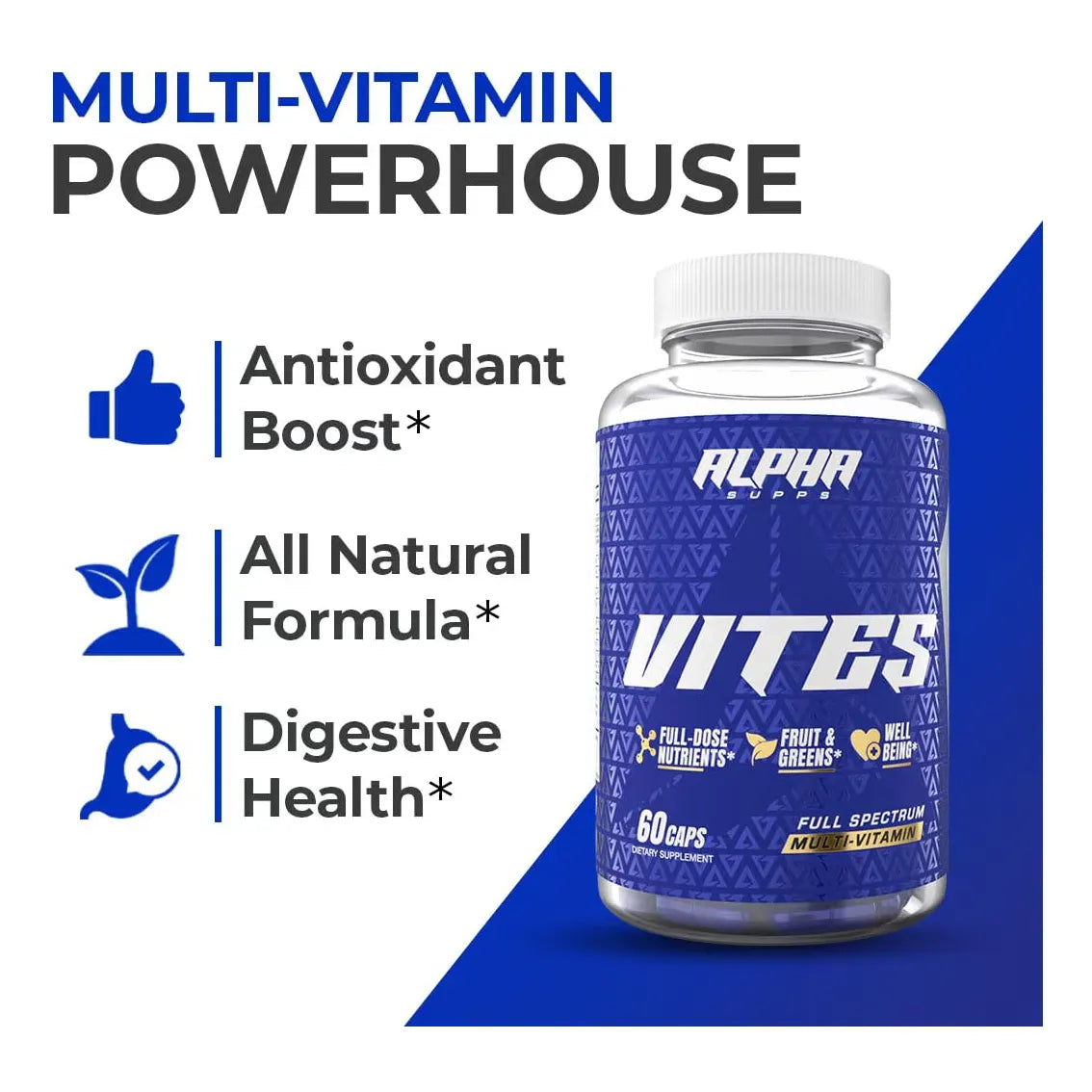 Multivitamínico Masculino Completo Con Frutas Y Verduras Soporte Energía Y Próstata
