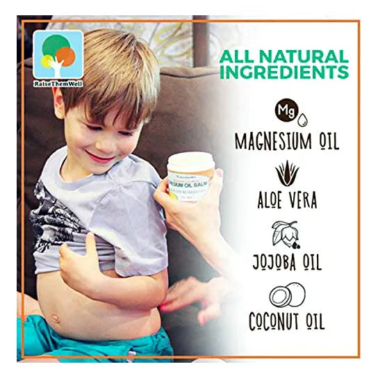Bálsamo Calmante Aceite Magnesio Para Niños 118 Ml Suave Y Efectivo
