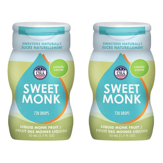 SweetMonk Edulcorante Liquido De Fruta Del Monje 100 Puro Sin Calorias Keto Y Vegano