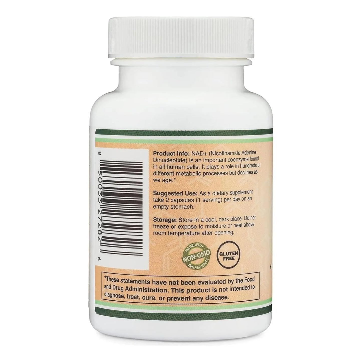 Suplemento Nad Double Wood 500mg Booster Vegetariano Para Longevidad Y Energía - Imagen 2