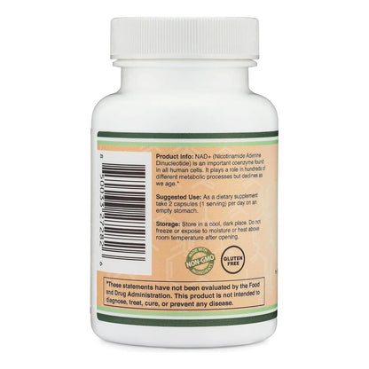 Suplemento Nad Double Wood 500mg Booster Vegetariano Para Longevidad Y Energía - Imagen 2