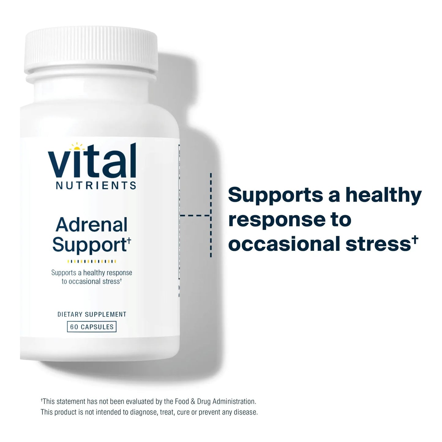 Suplemento Apoyo Suprarrenal 60 Capsulas Funcion Glandulas Manejo Cortisol