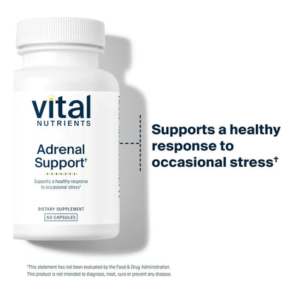 Suplemento Apoyo Suprarrenal 60 Capsulas Funcion Glandulas Manejo Cortisol