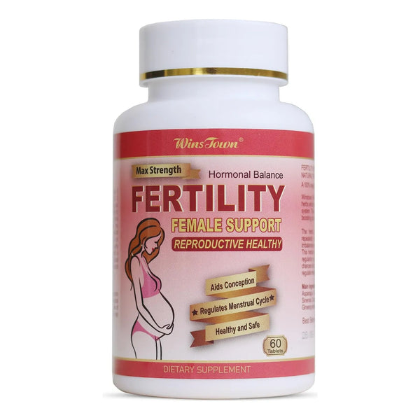 Tabletas Fertilidad Femenina Vitaminas Prenatales Naturales 60 Unidades