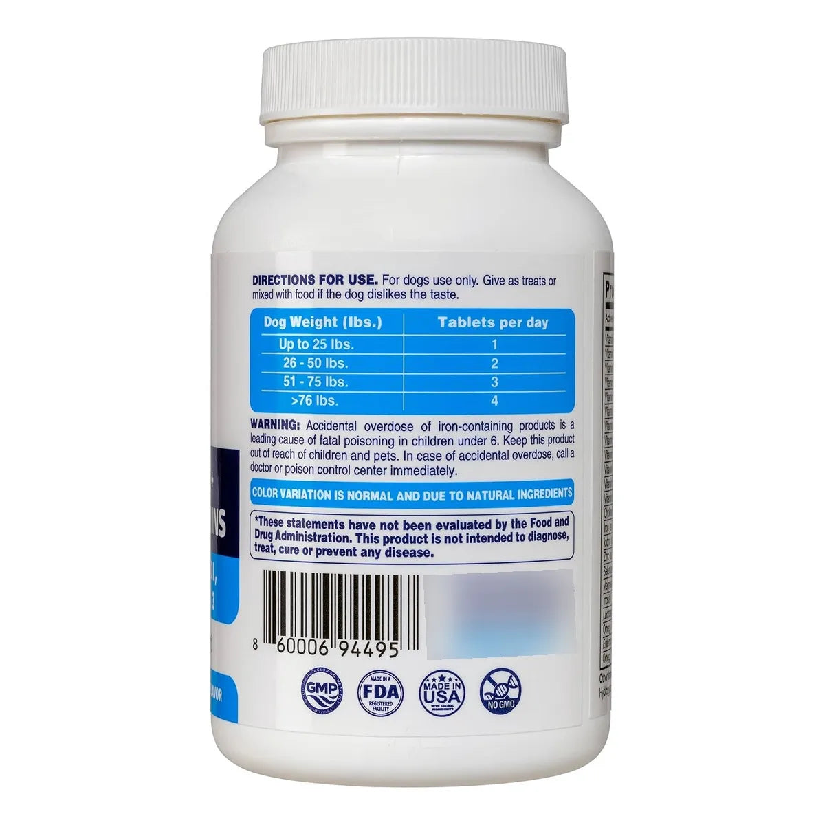 Vitaminas Prenatales Y Posnatales 2 En 1 Para Perros Con Acido Folico Omega 3 Probióticos